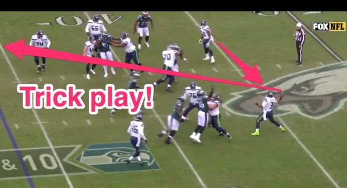 <h1> <p style = "color:#011369">FILM STUDY: Seattle’s Russell “Frickin” Wilson Fools Eagles </h1>