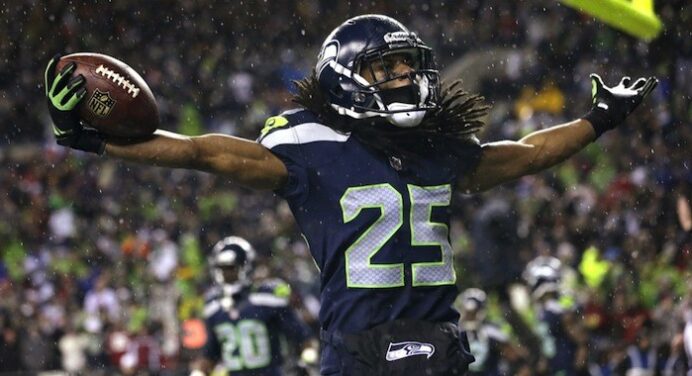 <h1><p style= "color:#011369">WATCH: Richard Sherman Crush  His Opponents</h1>