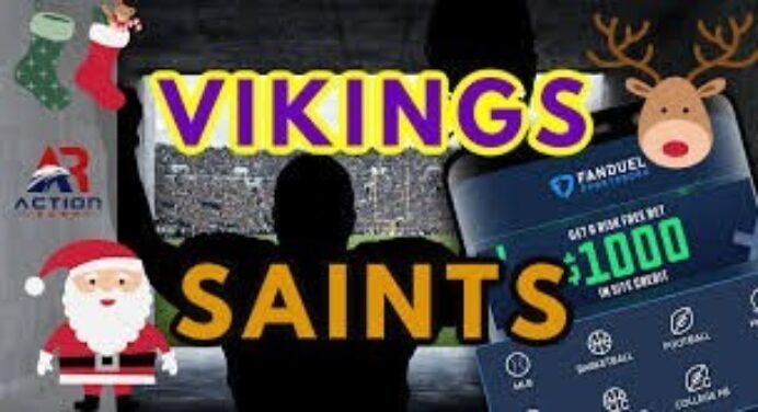 <h1><p style = "color:#013369">CHRISTMAS NFL BETTING REPORT – Vikings Versus Saints </h1>