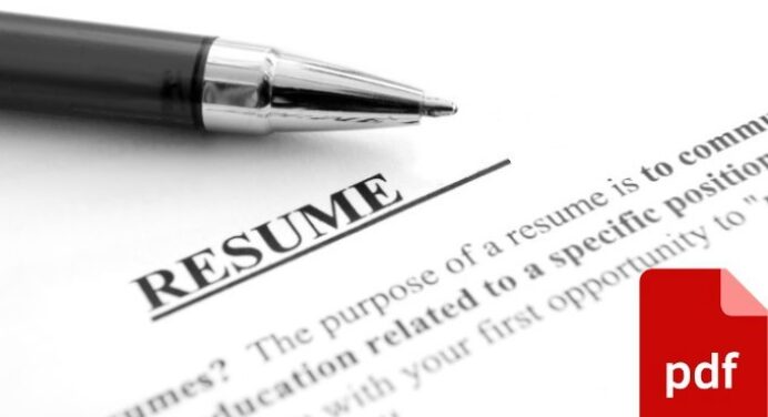<h1><p style = "color:#011361":>When Should Jobseekers Use A PDF Resume?</h1>