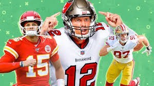 2021-22 NFL Computer Predictions and Rankings Fandom Tom Brady  watch training style excited color camps 013369  