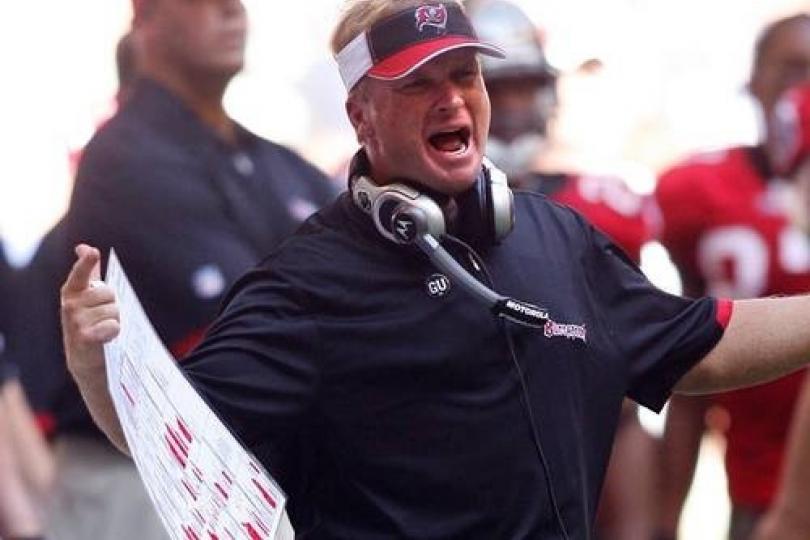 WATCH: Jon Gruden Mic’d Up as Head Coach